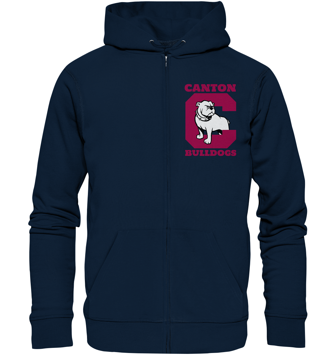 Canton Bulldogs - Organic Zipper