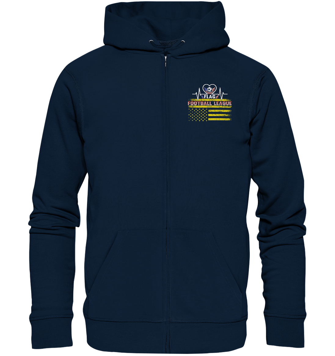 Flag Football League - Organic Zipper