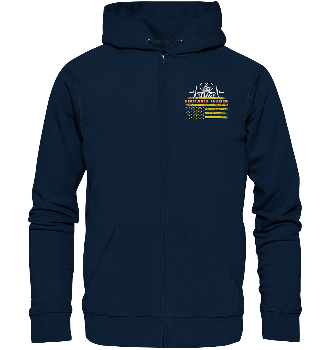 Flag Football League - Organic Zipper