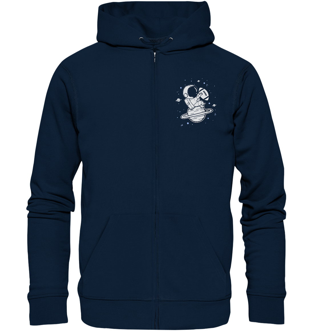 Footballnaut - Organic Zipper