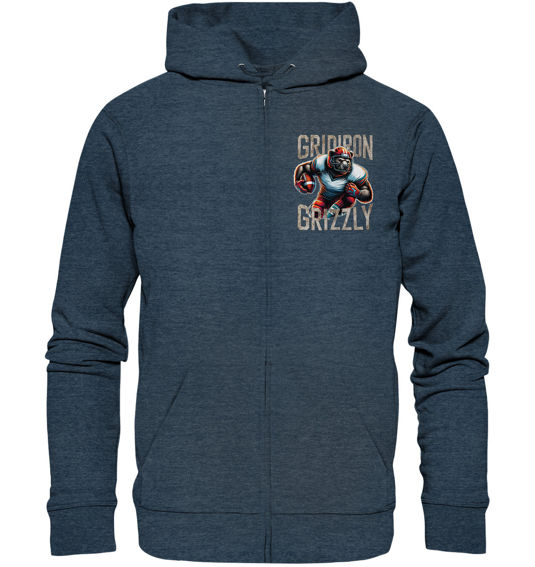 Gridiron Grizzly - Organic Zipper