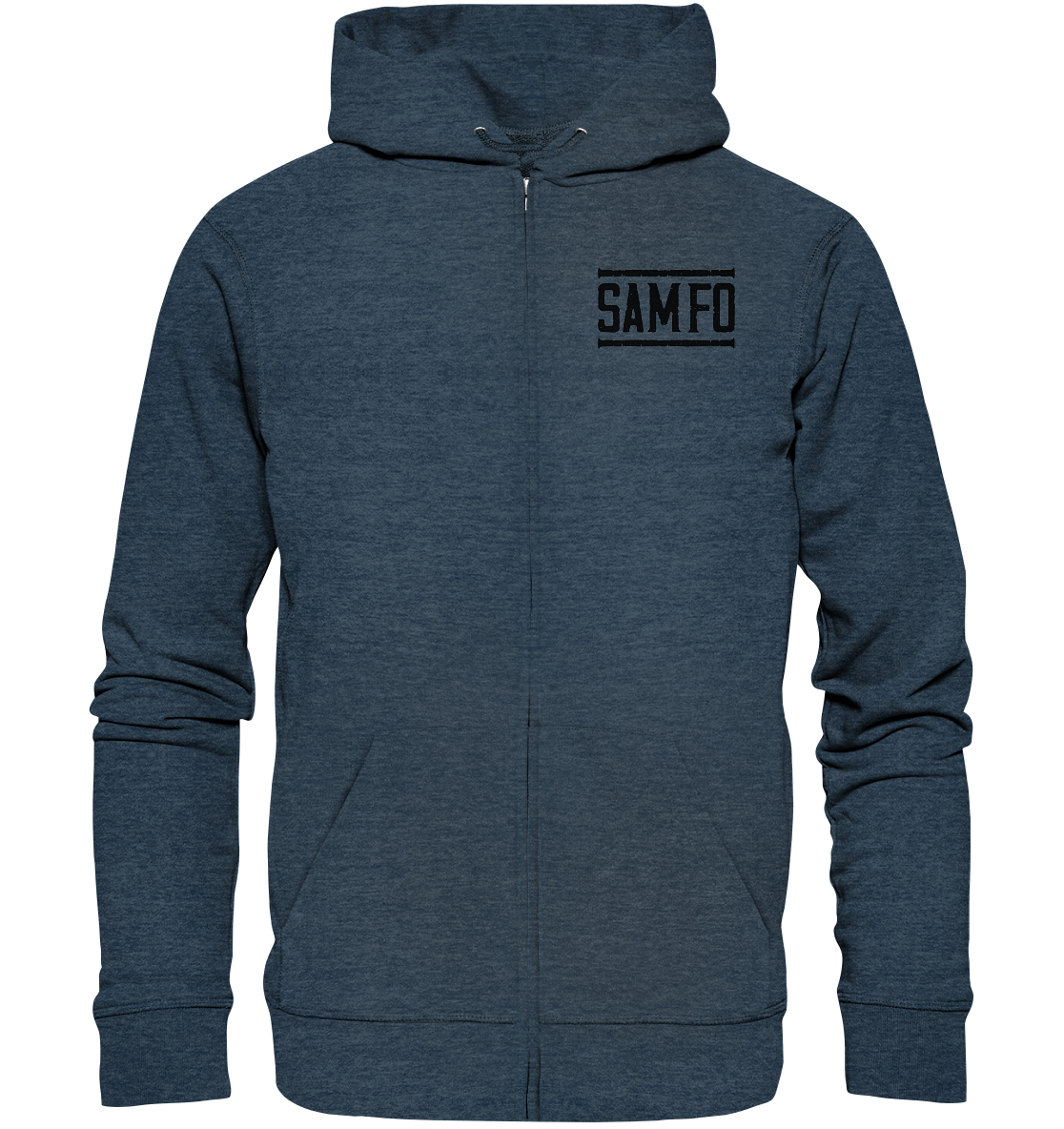 SAMFO black - Organic Zipper