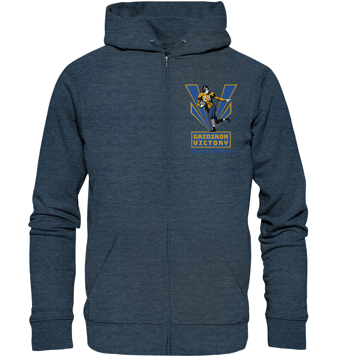 Gridiron Victory - Organic Zipper
