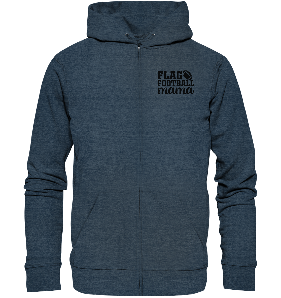 Flag Football Mama - Organic Zipper