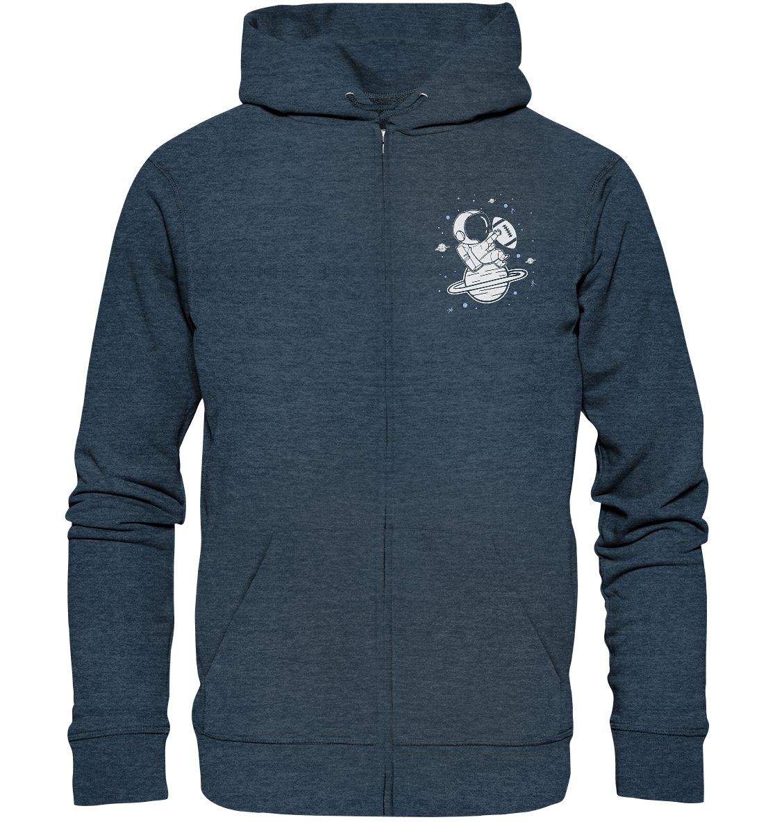 Footballnaut - Organic Zipper