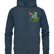 Green Frog - Organic Zipper