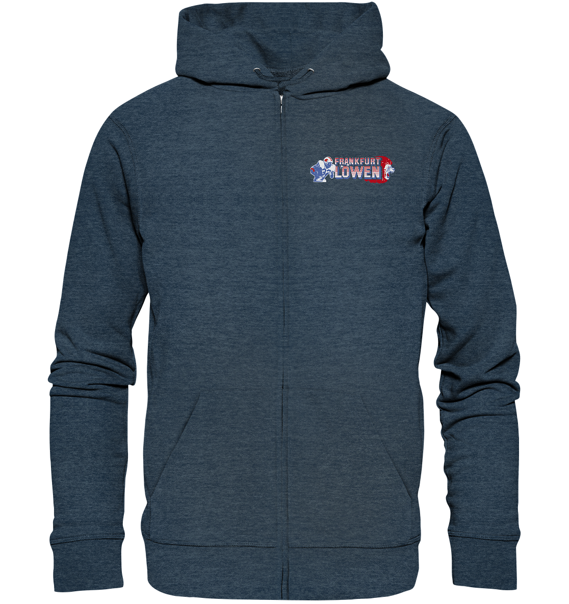 Frankfurt Lions Organic Zipper