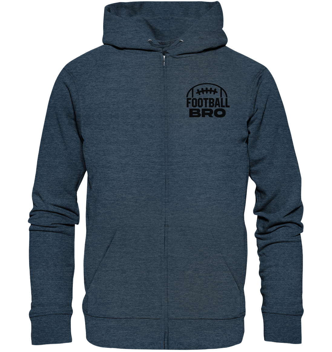 Football Bro  - Organic Zipper