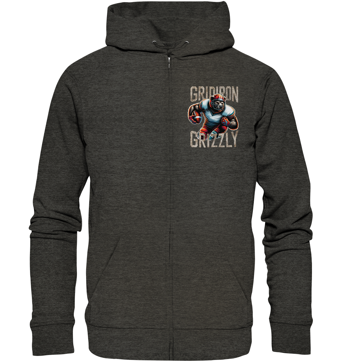 Gridiron Grizzly - Organic Zipper
