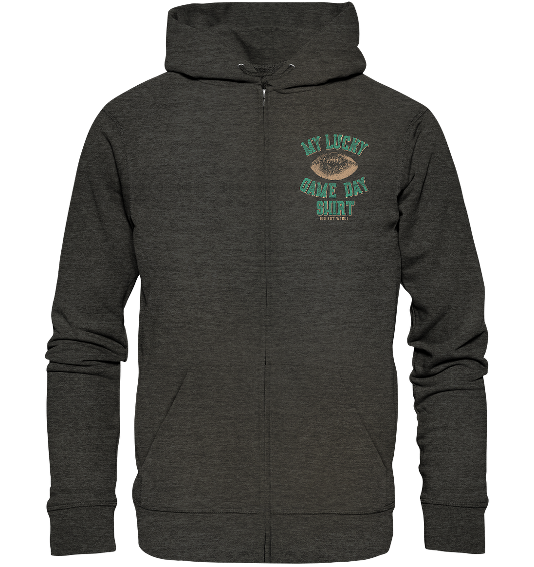 My Lucky Game Day Shirt   - Organic Zipper