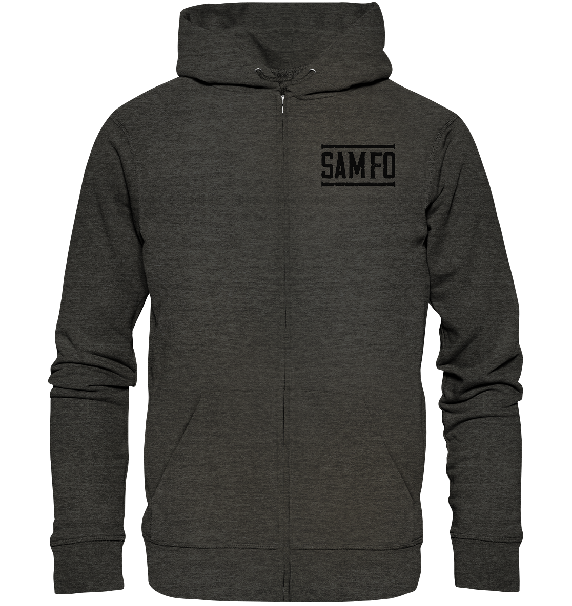 SAMFO black - Organic Zipper