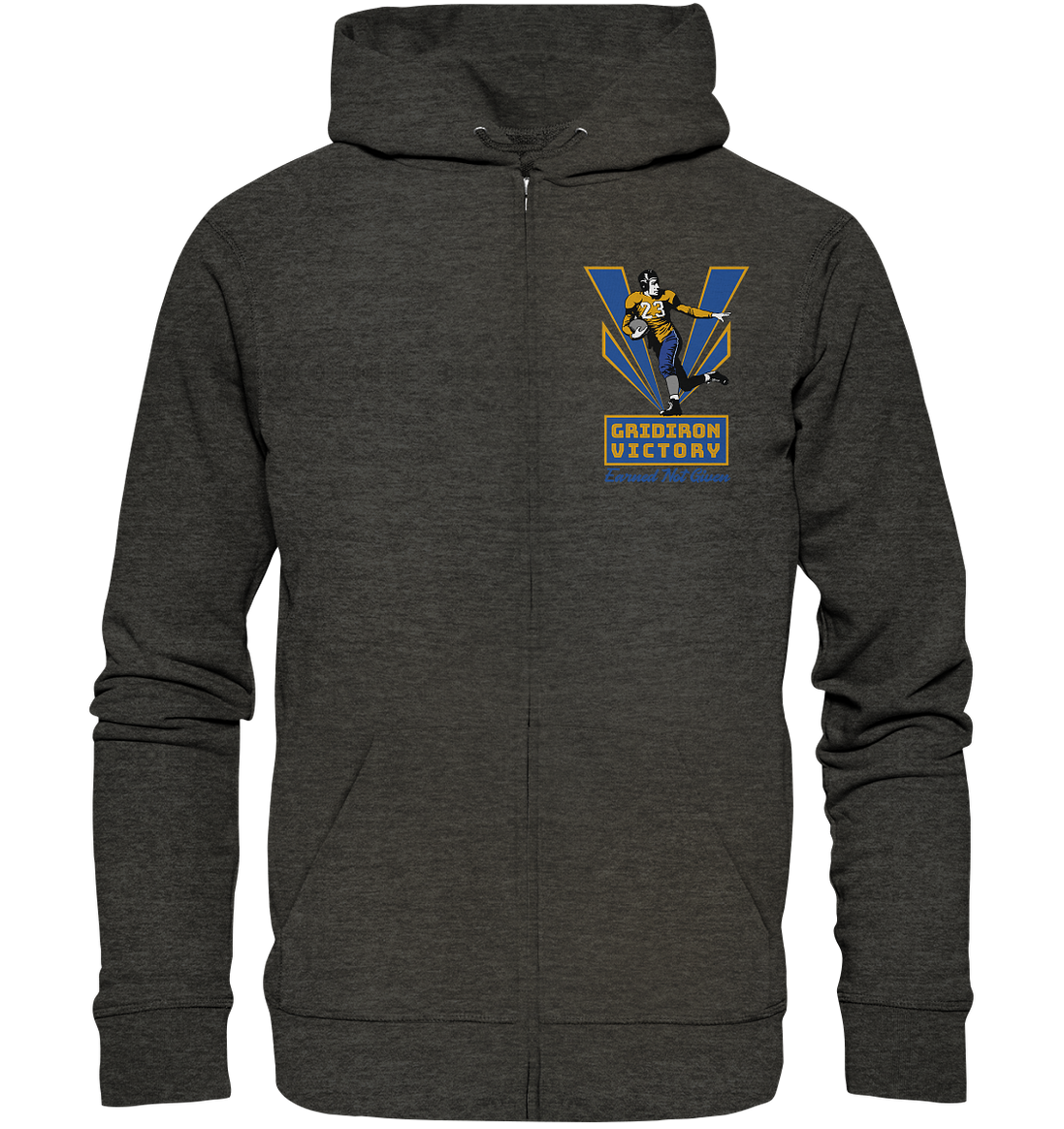 Gridiron Victory - Organic Zipper