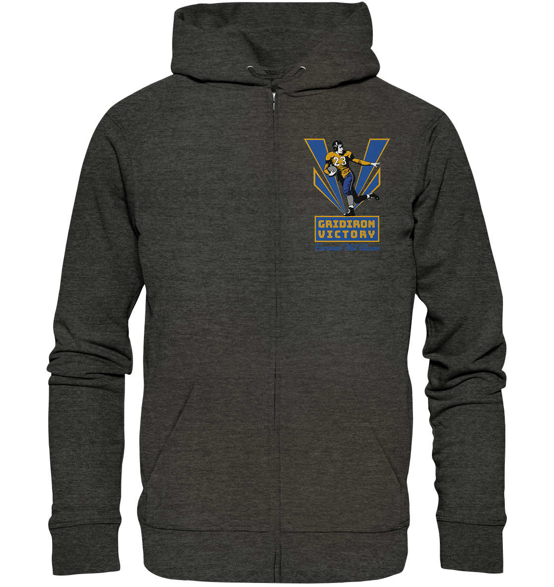 Gridiron Victory - Organic Zipper