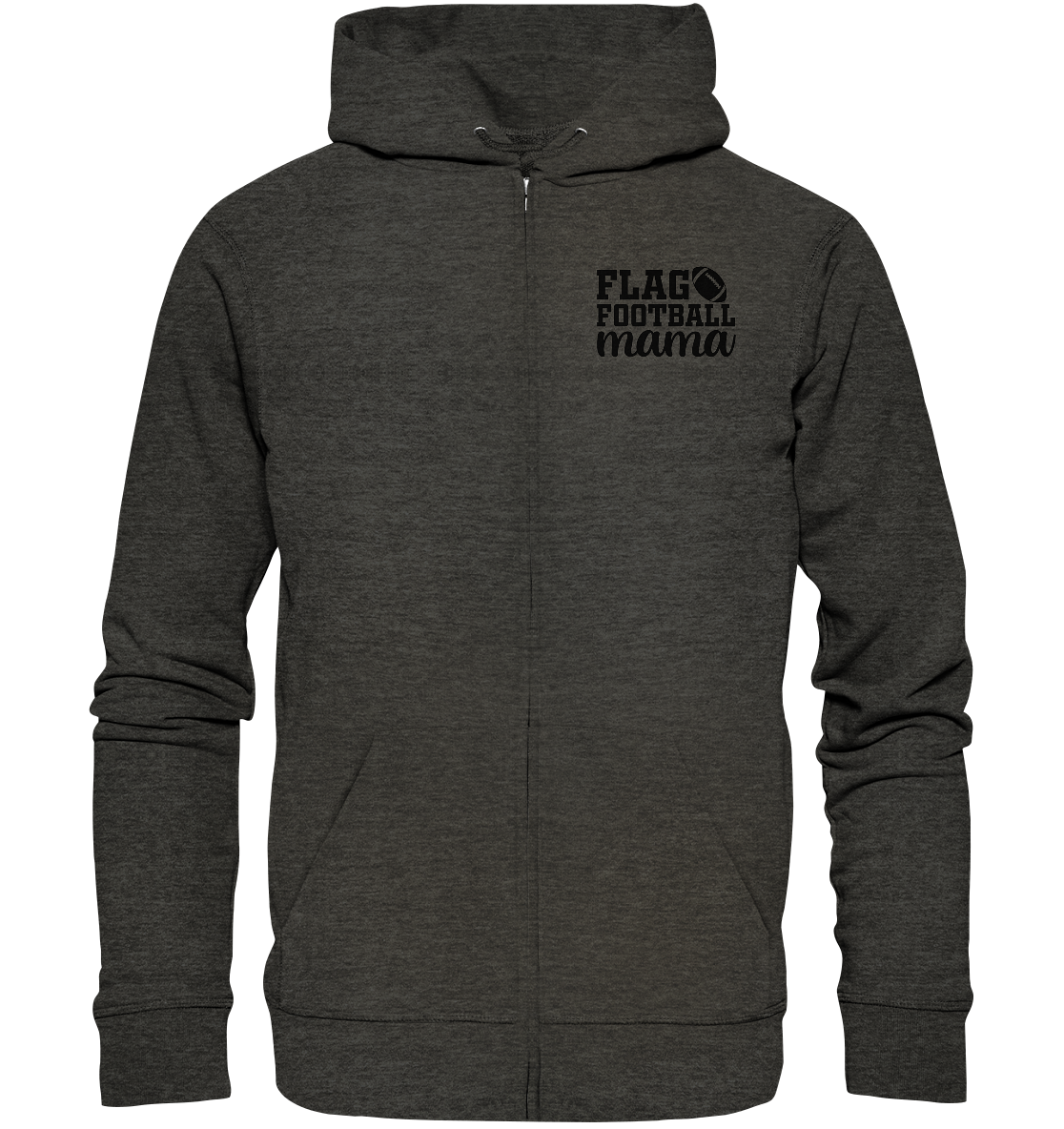 Flag Football Mama - Organic Zipper