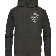 Eat Sleep Cheer - Organic Zipper