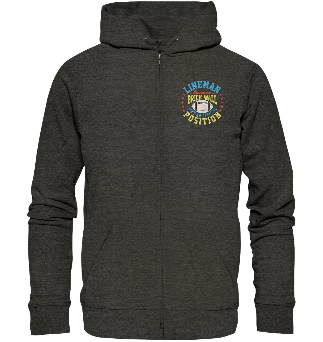 Lineman Brick Wall - Organic Zipper