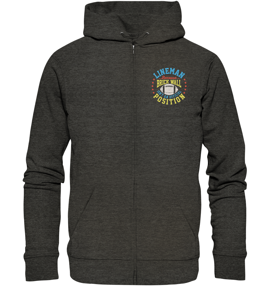 Lineman Brick Wall - Organic Zipper
