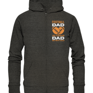 Football Dad Much Cooler - Organic Zipper