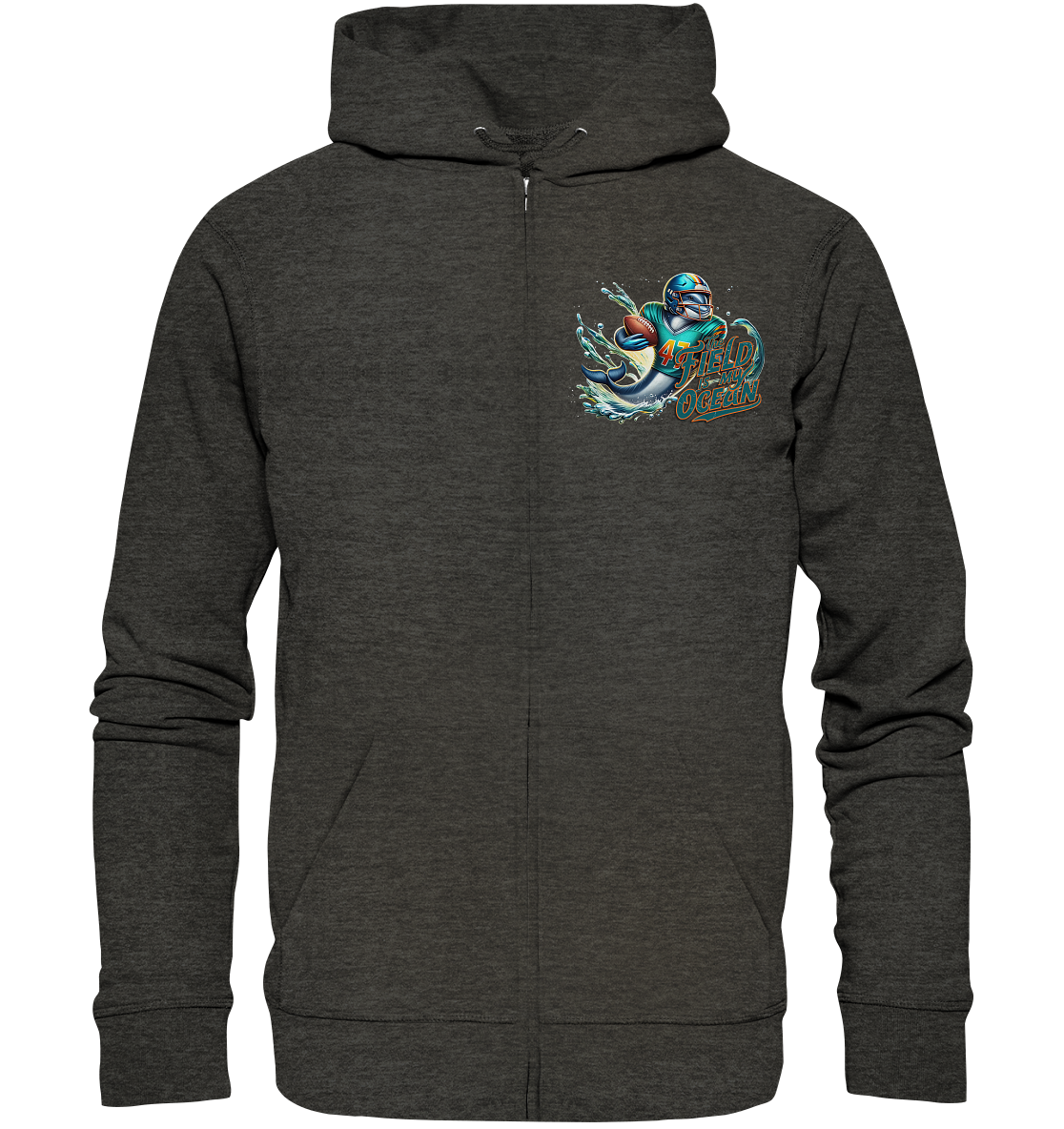Dolphin - Organic Zipper