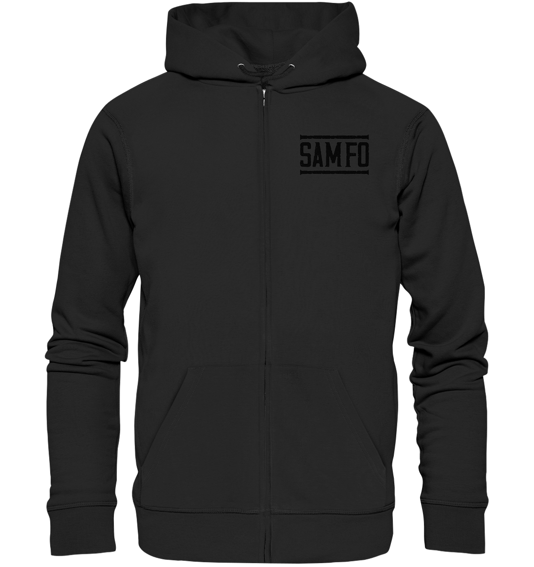 SAMFO black - Organic Zipper