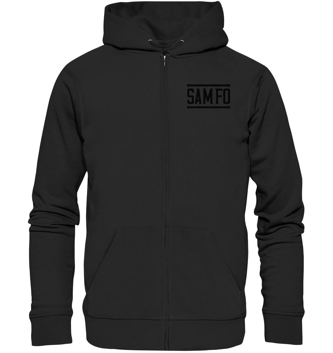 SAMFO black - Organic Zipper