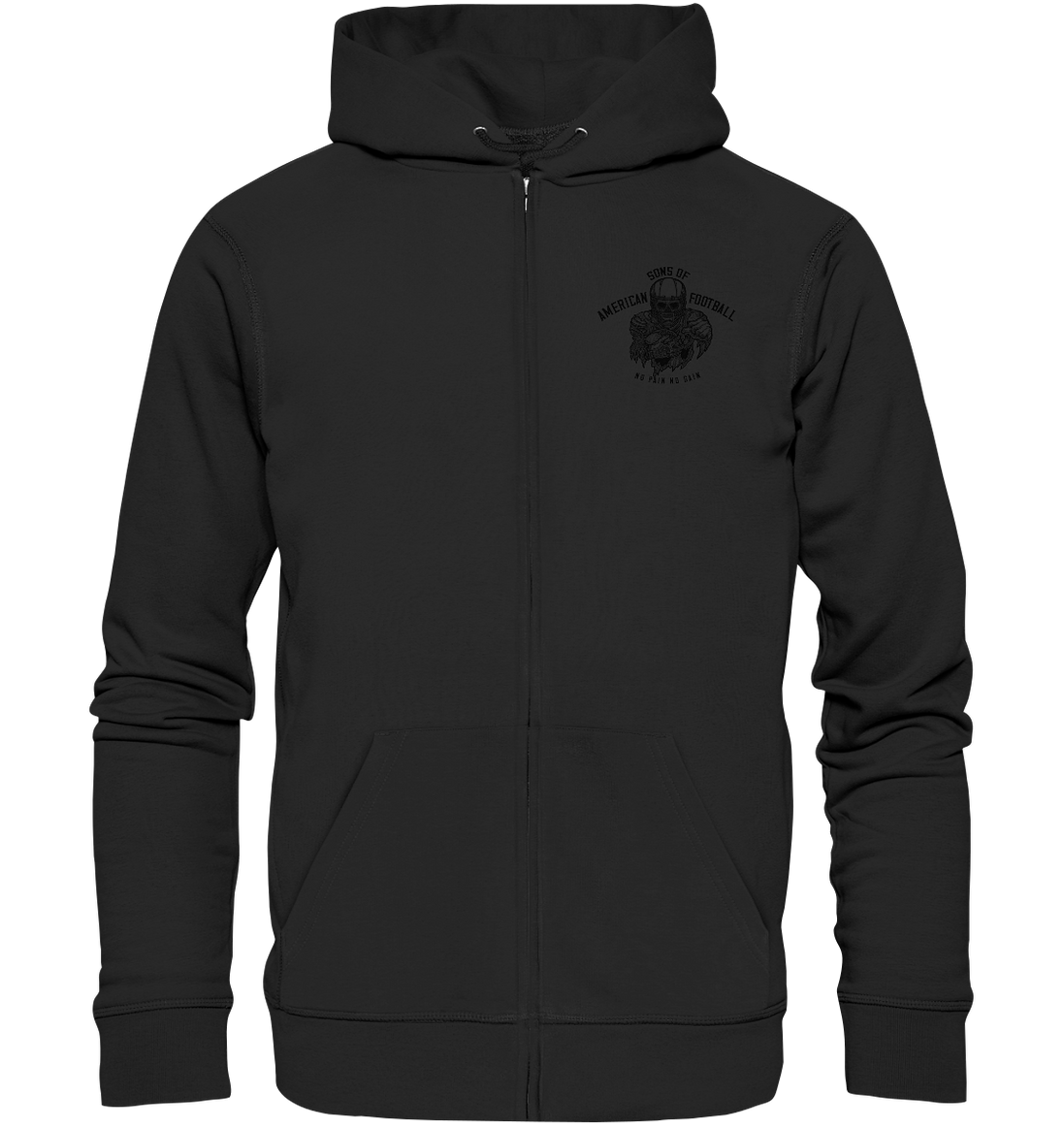 SAMFO No Pain No Gain  - Organic Zipper