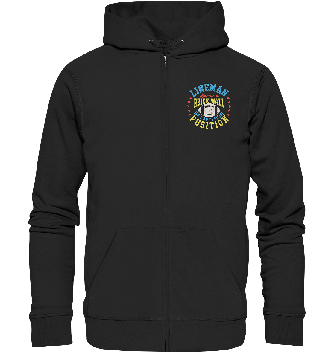Lineman Brick Wall - Organic Zipper