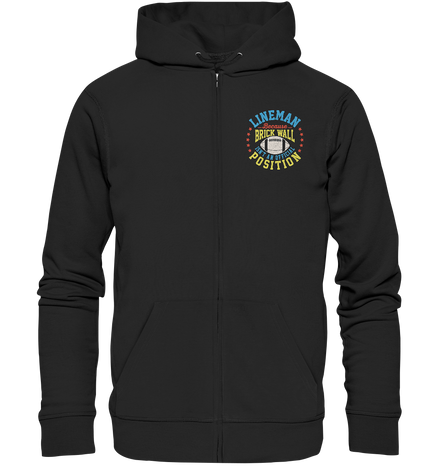 Lineman Brick Wall - Organic Zipper