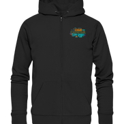 Flag Football Word Bubble - Organic Zipper