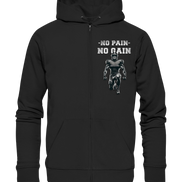 No Pain No Gain Metal  - Organic Zipper