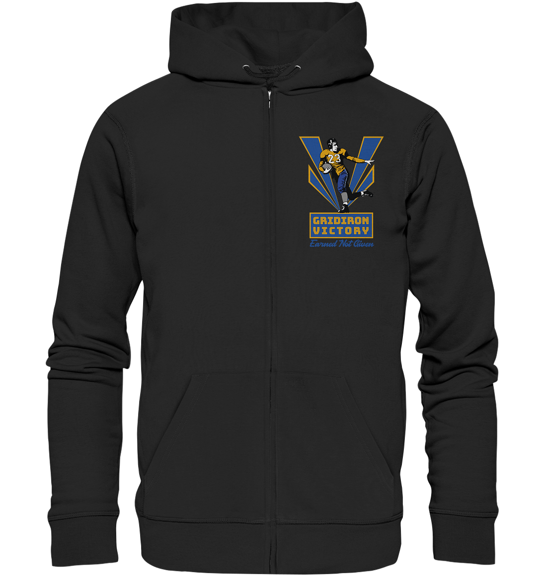 Gridiron Victory - Organic Zipper