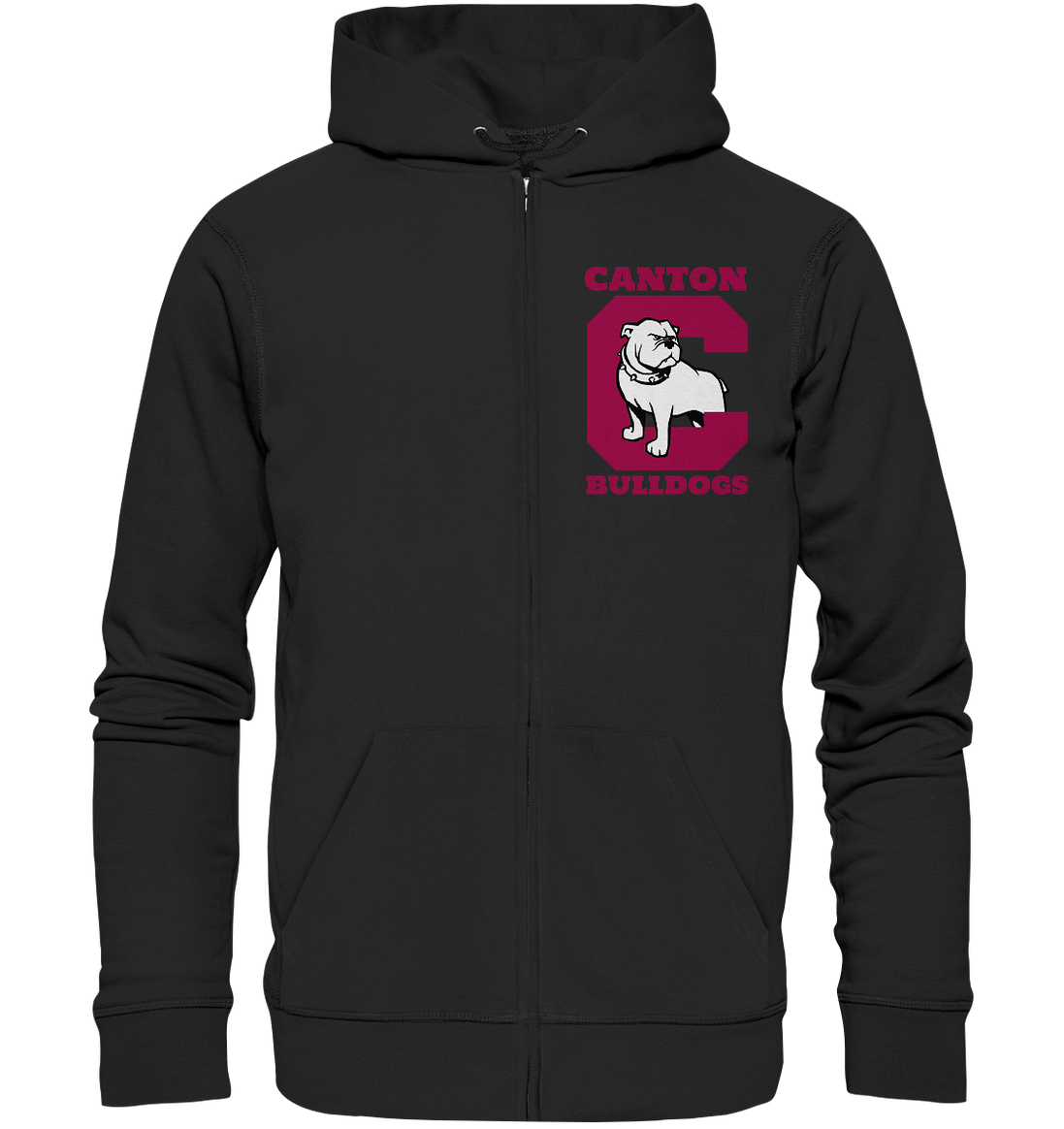 Canton Bulldogs - Organic Zipper