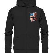 American Football Banner - Organic Zipper