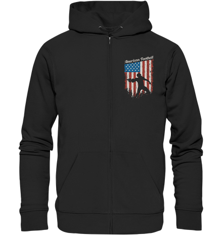 American Football Banner - Organic Zipper