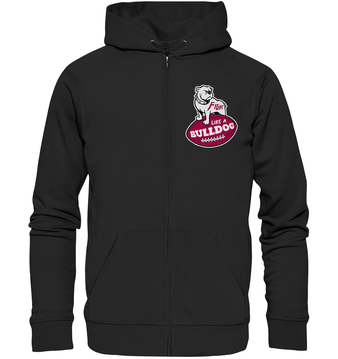 Fight like a Bulldog - Organic Zipper