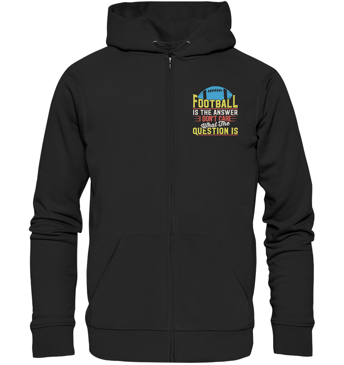 Football is the Answer - Organic Zipper