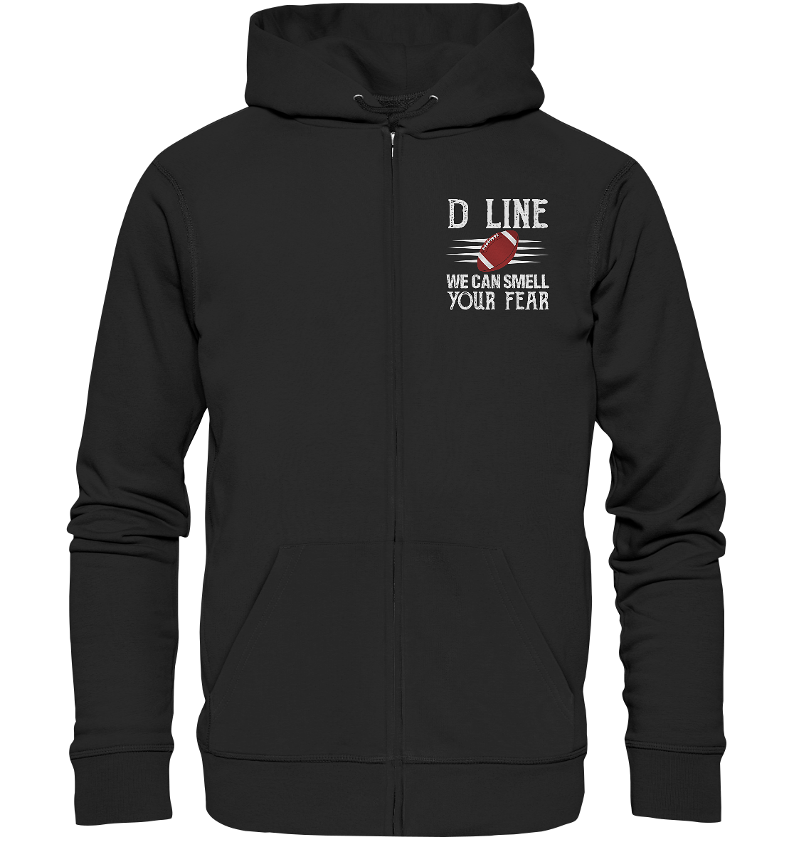 D Line Fear - Organic Zipper