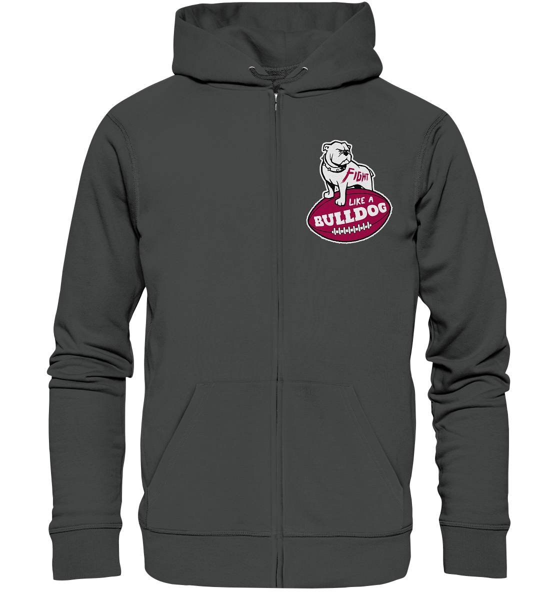 Fight like a Bulldog - Organic Zipper
