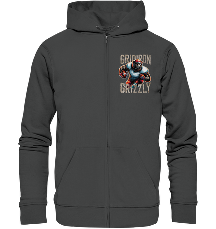 Gridiron Grizzly - Organic Zipper