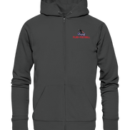 Playoff Flag Football  Men red - Organic Zipper