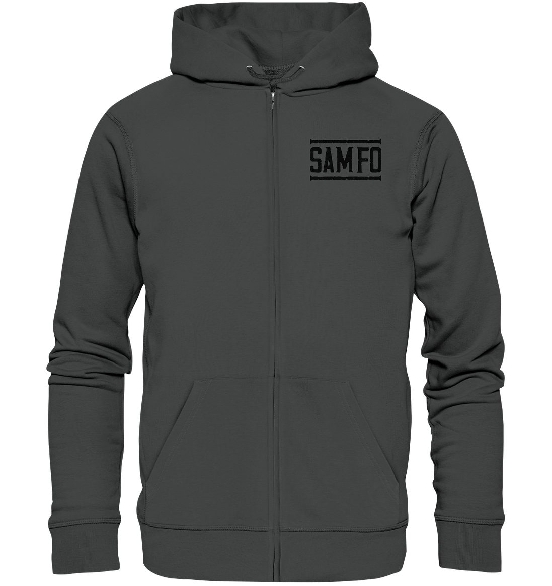 SAMFO black - Organic Zipper