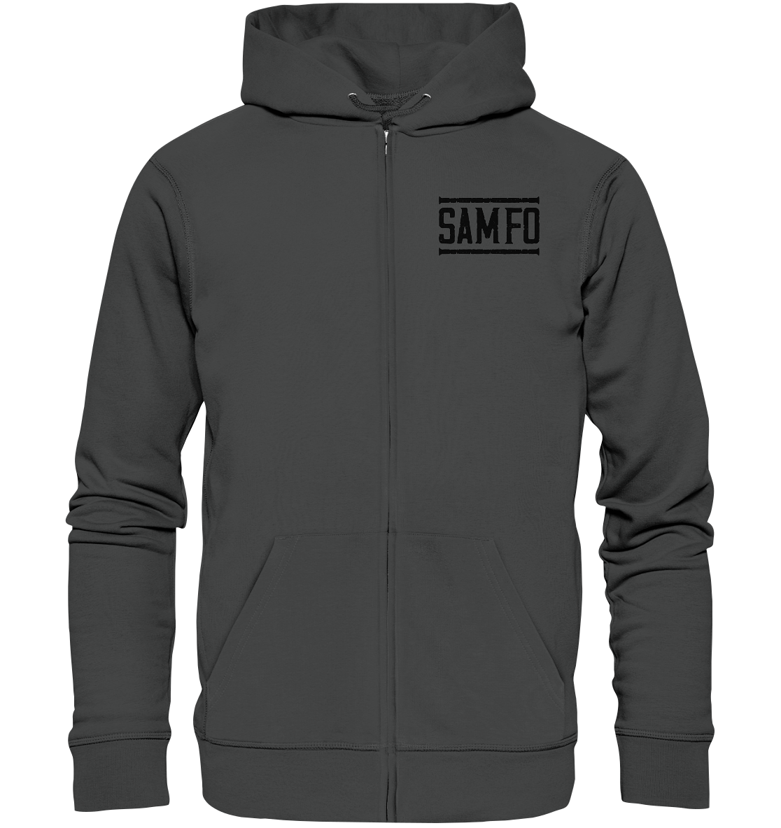 SAMFO black - Organic Zipper