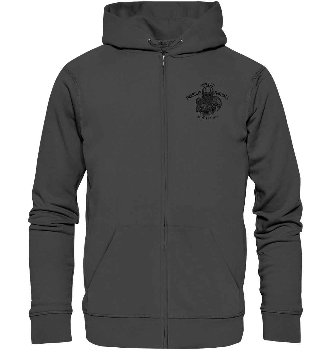 SAMFO No Pain No Gain  - Organic Zipper