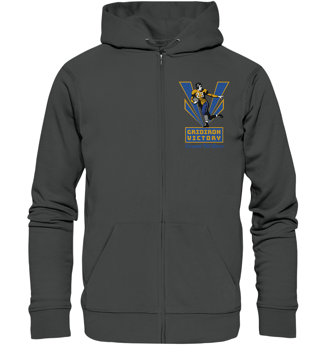 Gridiron Victory - Organic Zipper