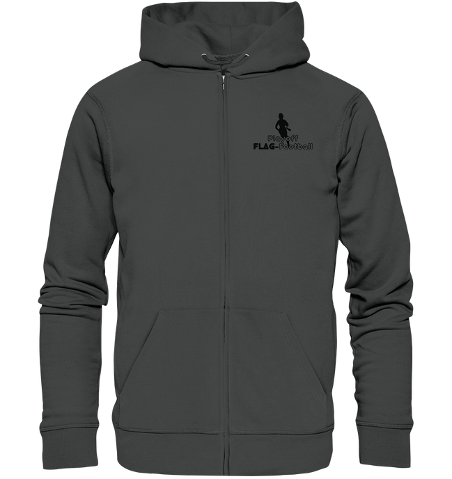 Playoff Flag Football  Women black  - Organic Zipper