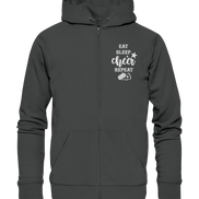 Eat Sleep Cheer - Organic Zipper