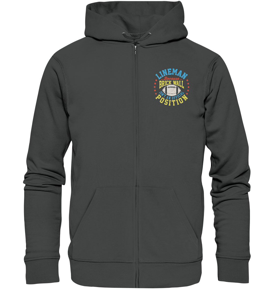 Lineman Brick Wall - Organic Zipper