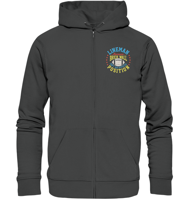 Lineman Brick Wall - Organic Zipper