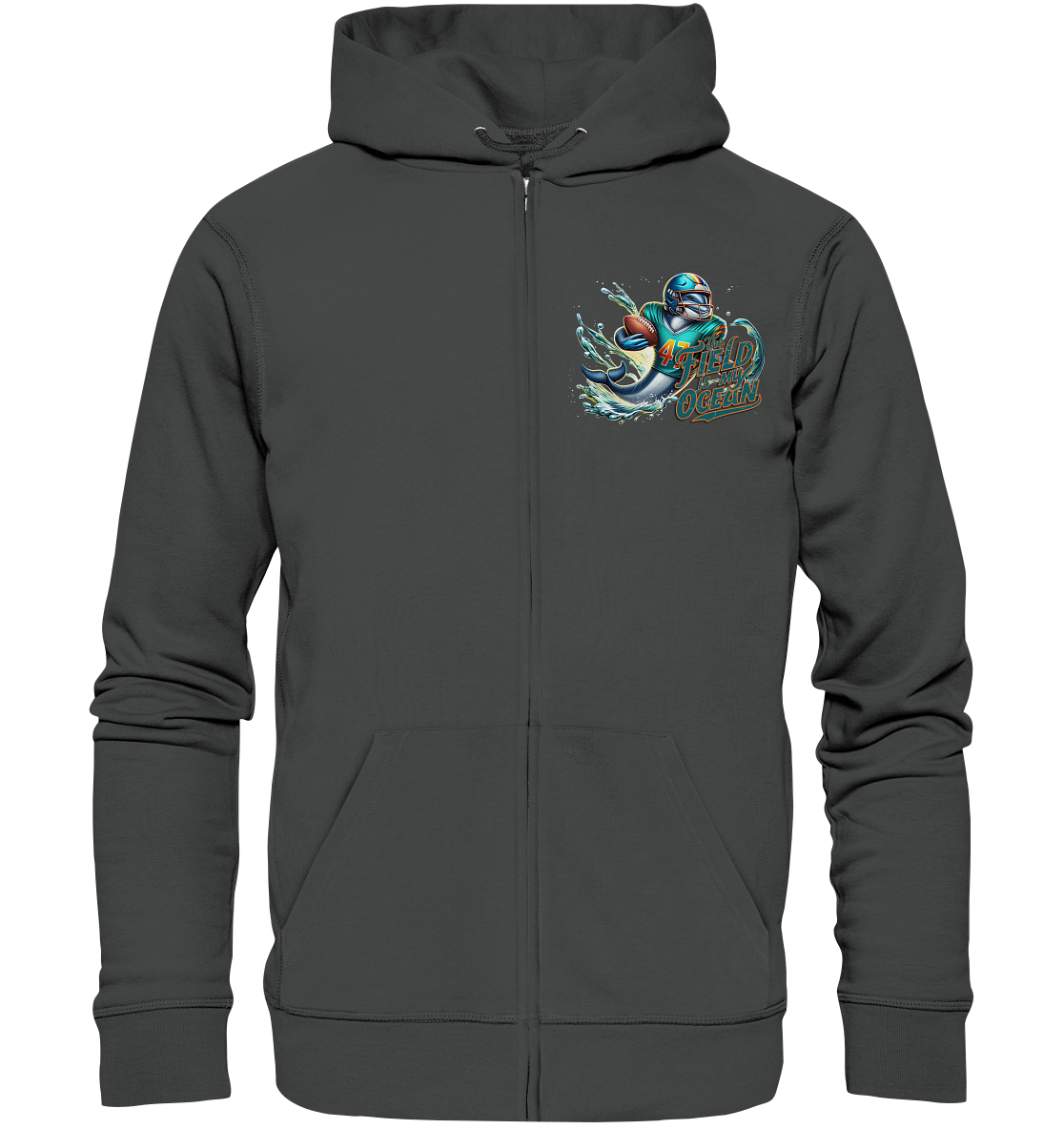 Dolphin - Organic Zipper