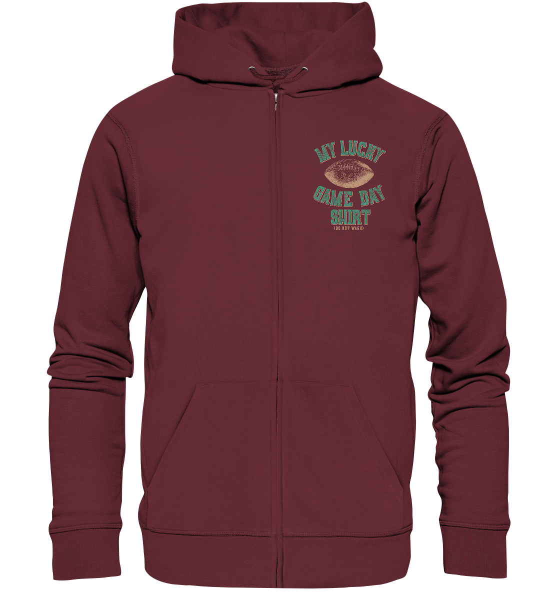 My Lucky Game Day Shirt   - Organic Zipper